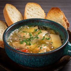 牡蠣のアヒージョ ※バケットは別です