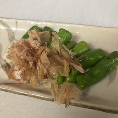 しし唐炭火焼き