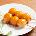 料理メニュー写真&nbsp;みたらし団子2本　福井産もち米　店内手作り