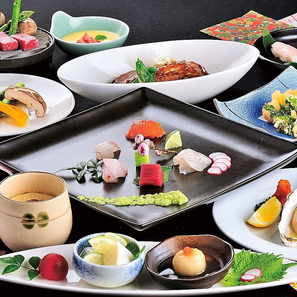 飲み放題付き宴会コース4000円～！郷土料理がご堪能いただける贅沢なコースもございます。