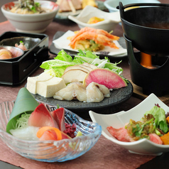 石川のうまいもんと地酒 加賀里火のコース写真