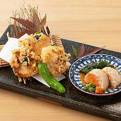 鮟鱇 唐揚げ あん肝添え