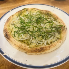 シラスと大葉のピザ