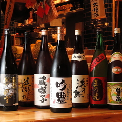 全国のお酒をご用意してます♪