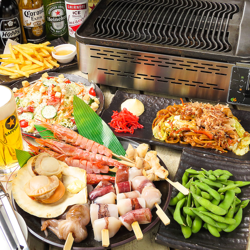 BBQもできるし喫煙も可能です