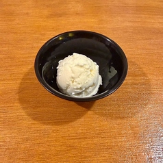 バニラアイス