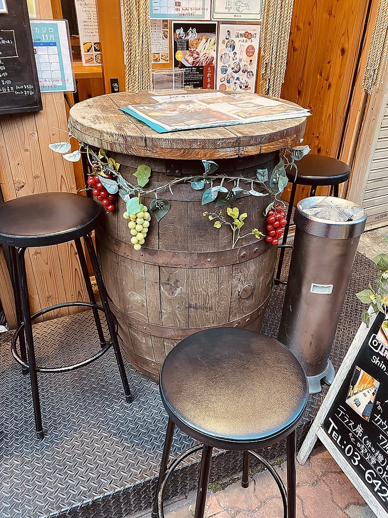 テラス席は喫煙可能です。