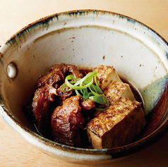 豆富と牛すじの煮込み