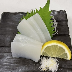 赤イカ刺し