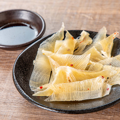 【必食】炙りえいひれ ～燻香醤油～