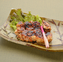 地鶏の照焼・地鶏の塩焼 各