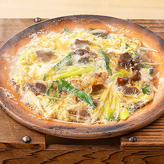 牛ごぼうと九条葱の柳川