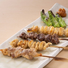 炭火串焼き盛合せ