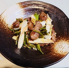 牛タン中華炒め