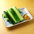料理メニュー写真&nbsp;味噌きゅうり/冷やしトマト 各