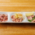 料理メニュー写真&nbsp;お得！肉刺3種盛り