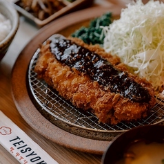 豚ロースの味噌カツ定食