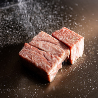【神戸牛・松阪牛・近江牛】最高の焼き加減でご提供。