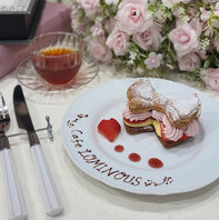ケーキのプレートには無料でメッセージをお書きします♪