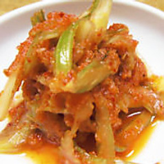 セロリキムチ(フルーツをふんだんに使った甘辛)