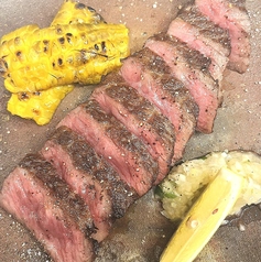 倉石牛のステーキ