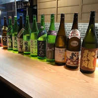 日本酒などお酒も多く取り揃えております。