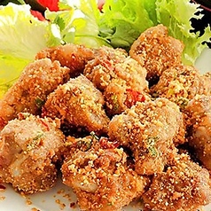 なんこつ豚のスパイシー唐揚げ