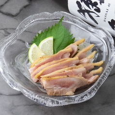 鶏のたたき ポン酢or醤油/馬刺し 赤身