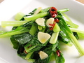 料理メニュー写真 小松菜のアーリオーリオ～Japanese mustard spinach　Arlio Orio～