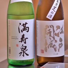 旬魚の旨味をさらに引き立てる、極上の一杯を。