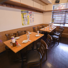 全席喫煙可能。3時間飲み放題付きコースもご用意♪