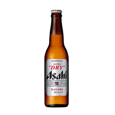 【bottle beer】アサヒ スーパードライ （334ml）