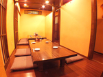 完全個室は最大35名様迄OK!!長居したがる人も多く居心地◎個室は2名様～対応出来ます!!