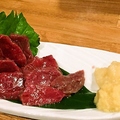 料理メニュー写真&nbsp;馬刺し赤身