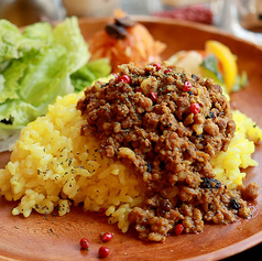 カレープレート（キーマラム）