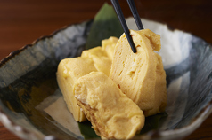 地鶏のだし巻き卵