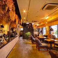 開放感溢れる空間で最高な思い出を