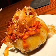 淡路玉ねぎ塩辛バター焼き