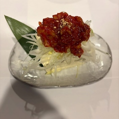 長芋浅漬け・チャンジャ冷奴・みょうが冷奴