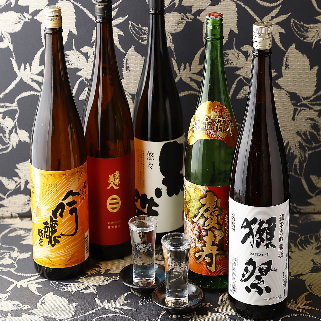焼酎、日本酒も充実