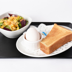 厚切りトーストセット（ハーフ）