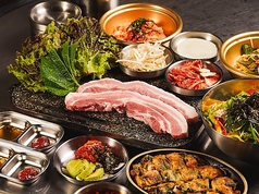 サムギョプサル 韓国料理 小さな韓国 あぷろ七隈店のコース写真