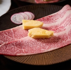 和牛ハラミとパイナップル焼き