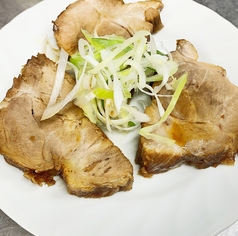 チャーシューの厚切り