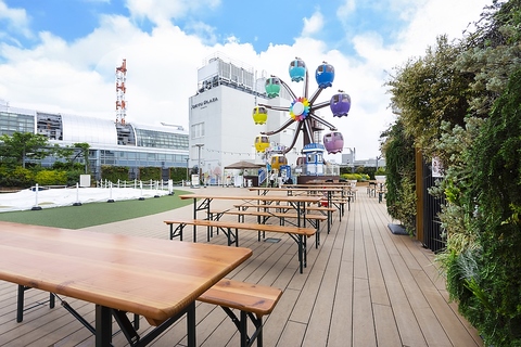 東急プラザ蒲田BeerFesta2025 芝生のビアガーデンBBQ(蒲田/焼肉