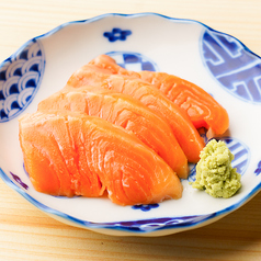 【サーモンのお刺身】大人気☆とろける食感と甘みが魅力でみんな大好き