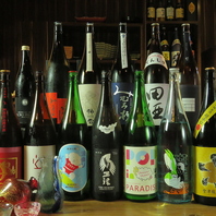 厳選した日本酒＆ウイスキーこだわりの一杯を料理と共に