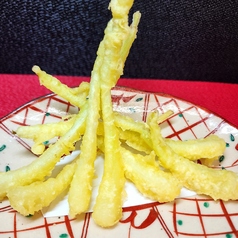 島らっきょう天ぷら