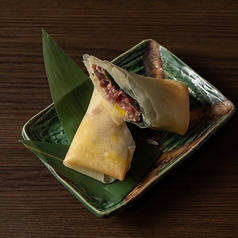 本マグロのトロタク春巻き（1本）