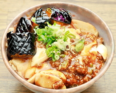 特製麻婆丼　※